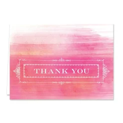 Hortense B. Hewitt Co. Ombre Watercolor Thank You Cards