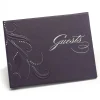 Hortense B. Hewitt Co. Purple Swirl Dots Guest Book