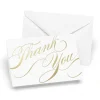 Hortense B. Hewitt Co.  Unending Gratitude Gold Thank You Cards