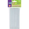 Hot Glue Sticks, Clear, 4" x 0.3125", 12 Pieces