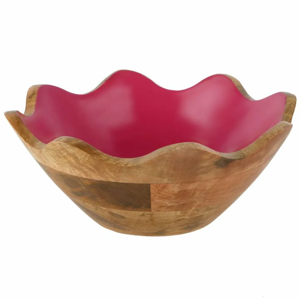 10" Hothouse Enamel Wood Bowl by Celebrate It®