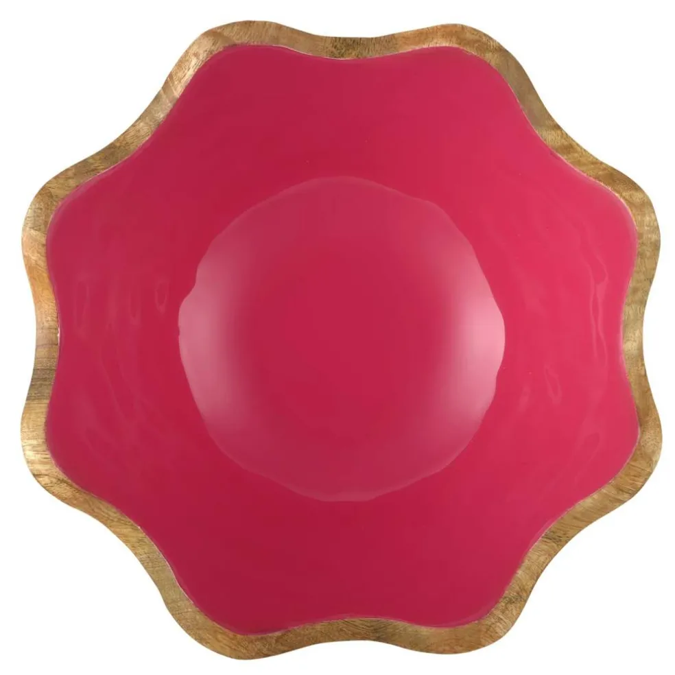 10" Hothouse Enamel Wood Bowl by Celebrate It®