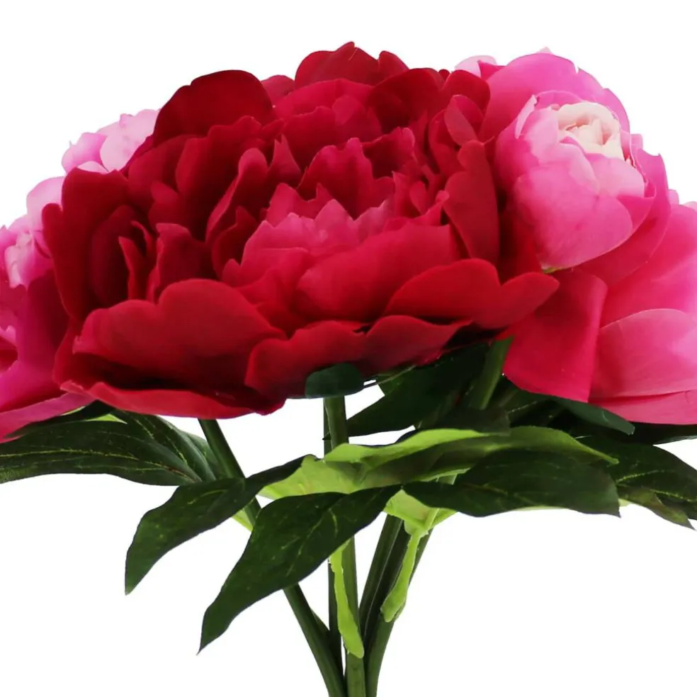 14" Hot Pink Peony Real Touch Bush by Ashland®
