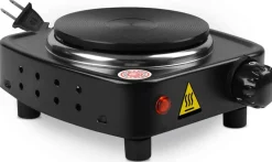 Hot Plate for Candle Making, Black Color Electric Hot Plate for Melting Wax, Chocolate, Candy and More