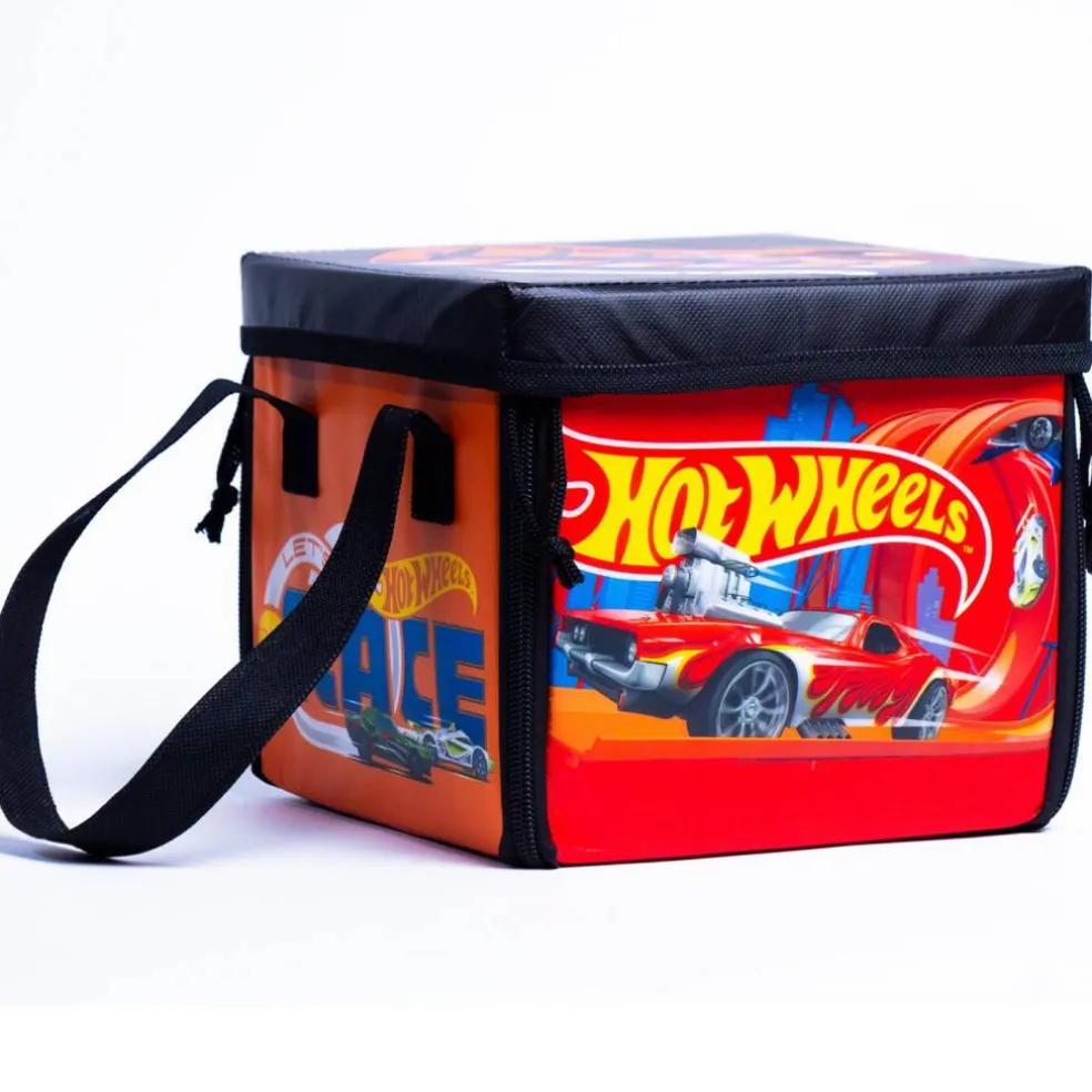 Hot Wheels ZipBin Ramp It Up! Storage Case & Racetrack Playmat/Car Ramp