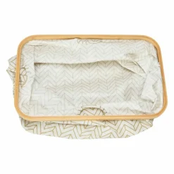 Household Essentials Krush Bamboo Rimmed Basket