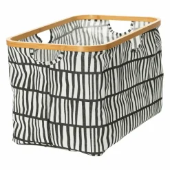 Household Essentials Krush Bamboo Rimmed Basket