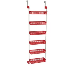 Household Essentials Over the Door Storage Rack