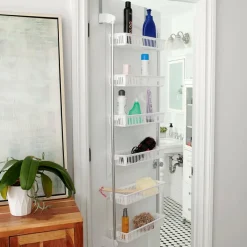 Household Essentials Over the Door Storage Rack
