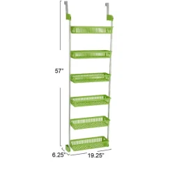 Household Essentials Over the Door Storage Rack