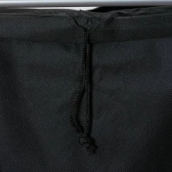 Household Essentials Small Black Collapsible X-Frame Laundry Basket