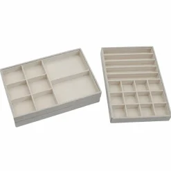 Household Essentials Stackable Jewelry Tray Set