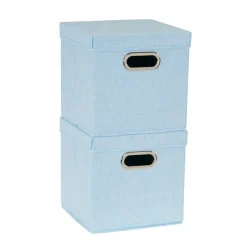 Household Essentials Storage Bins with Lids, 2ct.
