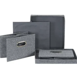 Household Essentials Storage Bins with Lids, 2ct.