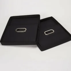 Household Essentials Storage Bins with Lids, 2ct.