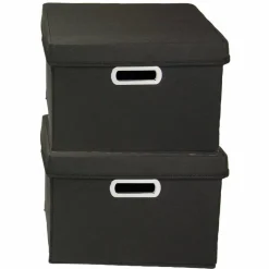 Household Essentials Storage Bins with Lids, 2ct.