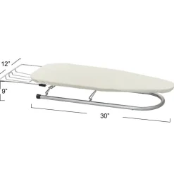 Household Essentials Table Top Ironing Board with Iron Rest