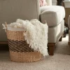 Household Essentials 15.5" Woven Basket