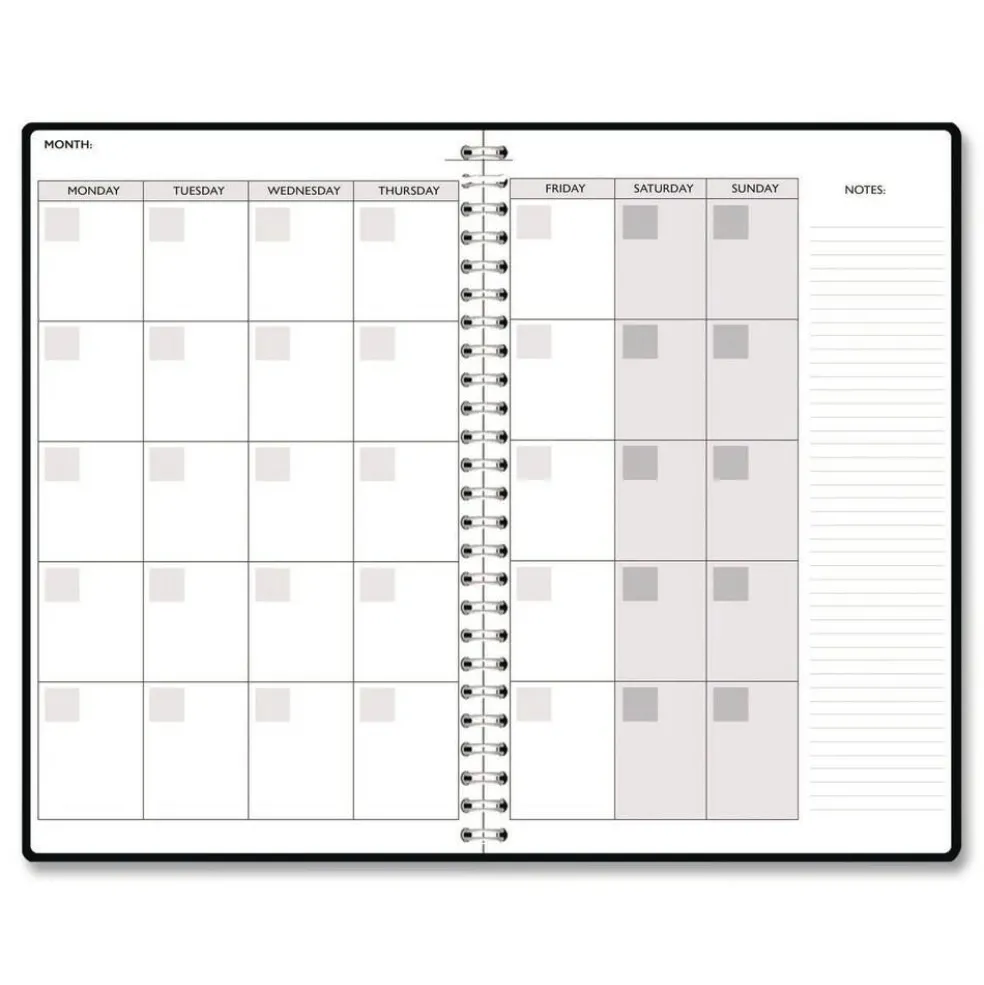 House of Doolittle Recycled Non-Dated Monthly/Weekly Mushrooms Planner - Multicolor Cover