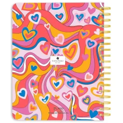 House of Turnowsky OFFICIAL | 2027 6 x 7.75 Inch 18 Months Weekly Desk Planner | Foil Stamped Cover | July 2026 - December 2027 | Plato | Planning Stationery