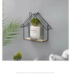 House Wall Hanging Bathroom Storage Cabinet