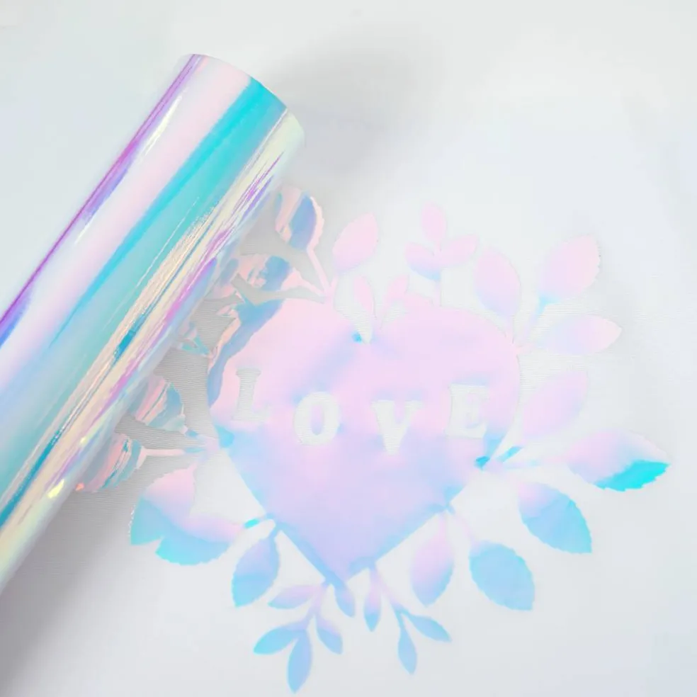 Hyacinth Holographic Heat Transfer Vinyl by Make Market®