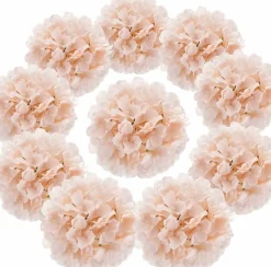 Hydrangea Head Artificial Flowers for Home & Wedding Decor
