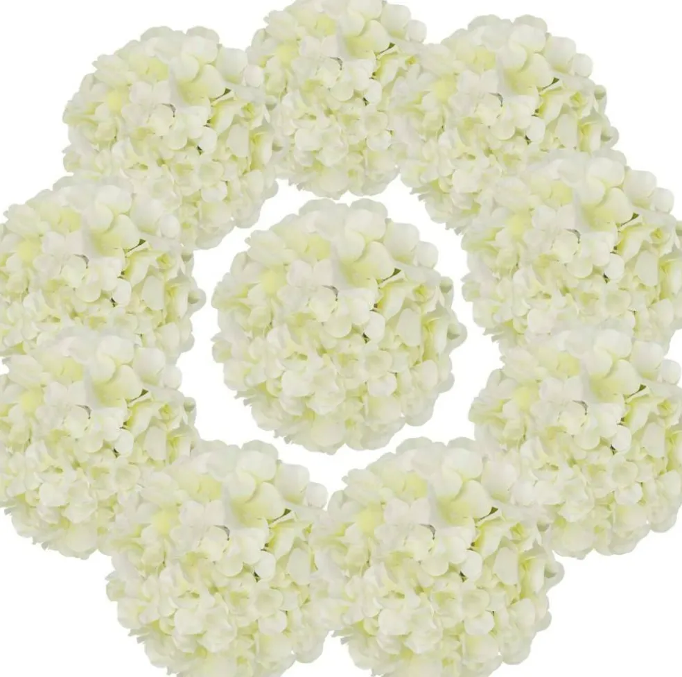Hydrangea Head Artificial Flowers for Home & Wedding Decor