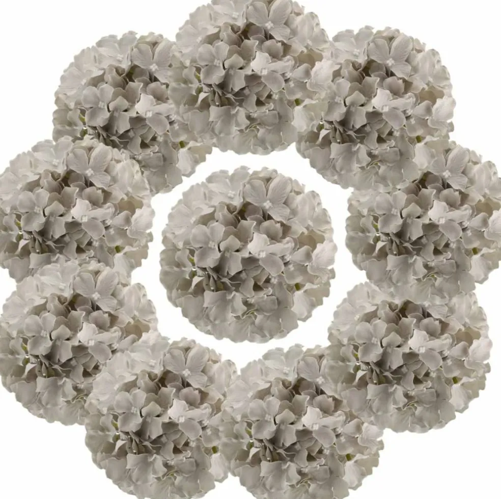 Hydrangea Head Artificial Flowers for Home & Wedding Decor