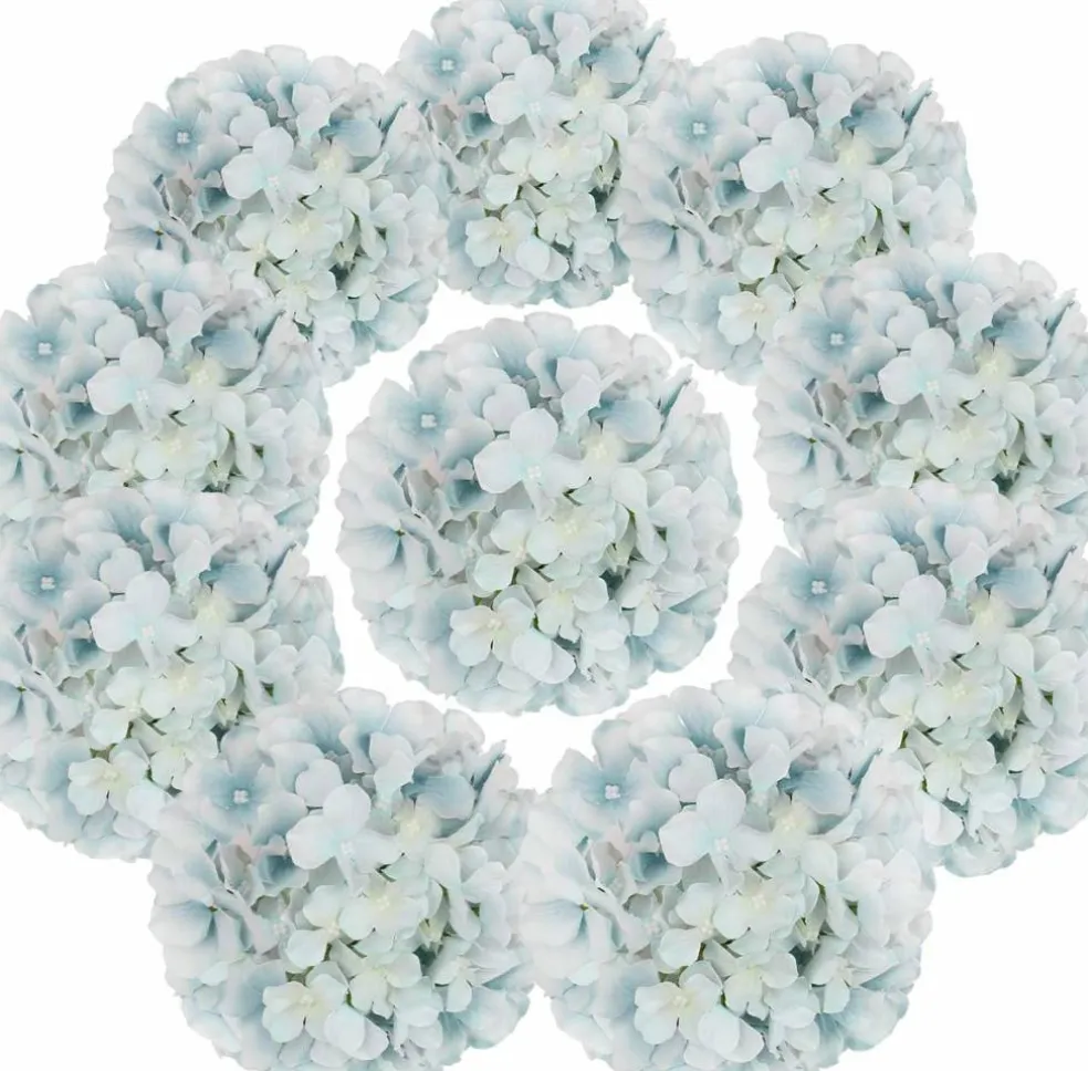 Hydrangea Head Artificial Flowers for Home & Wedding Decor