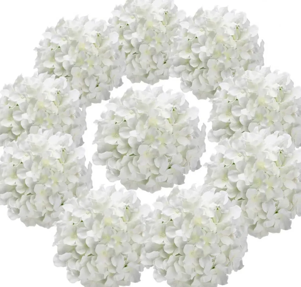 Hydrangea Head Artificial Flowers for Home & Wedding Decor