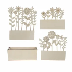8.75" Hydrangea Mix DIY Plywood Crate Décor by Make Market®