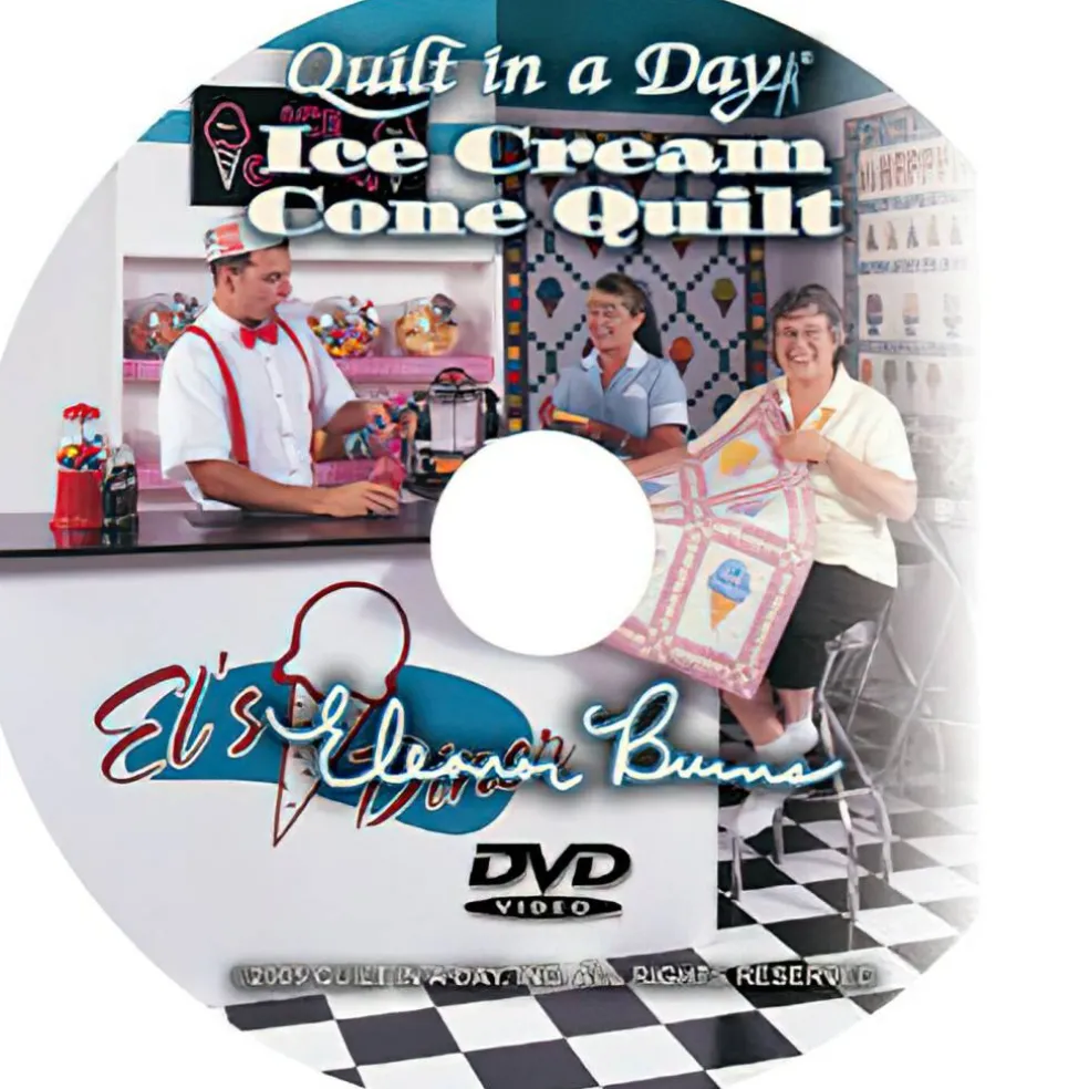 Ice Cream Cone Quilt DVD
