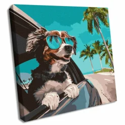 Ideyka Journey to the Ocean Painting by Numbers Kit