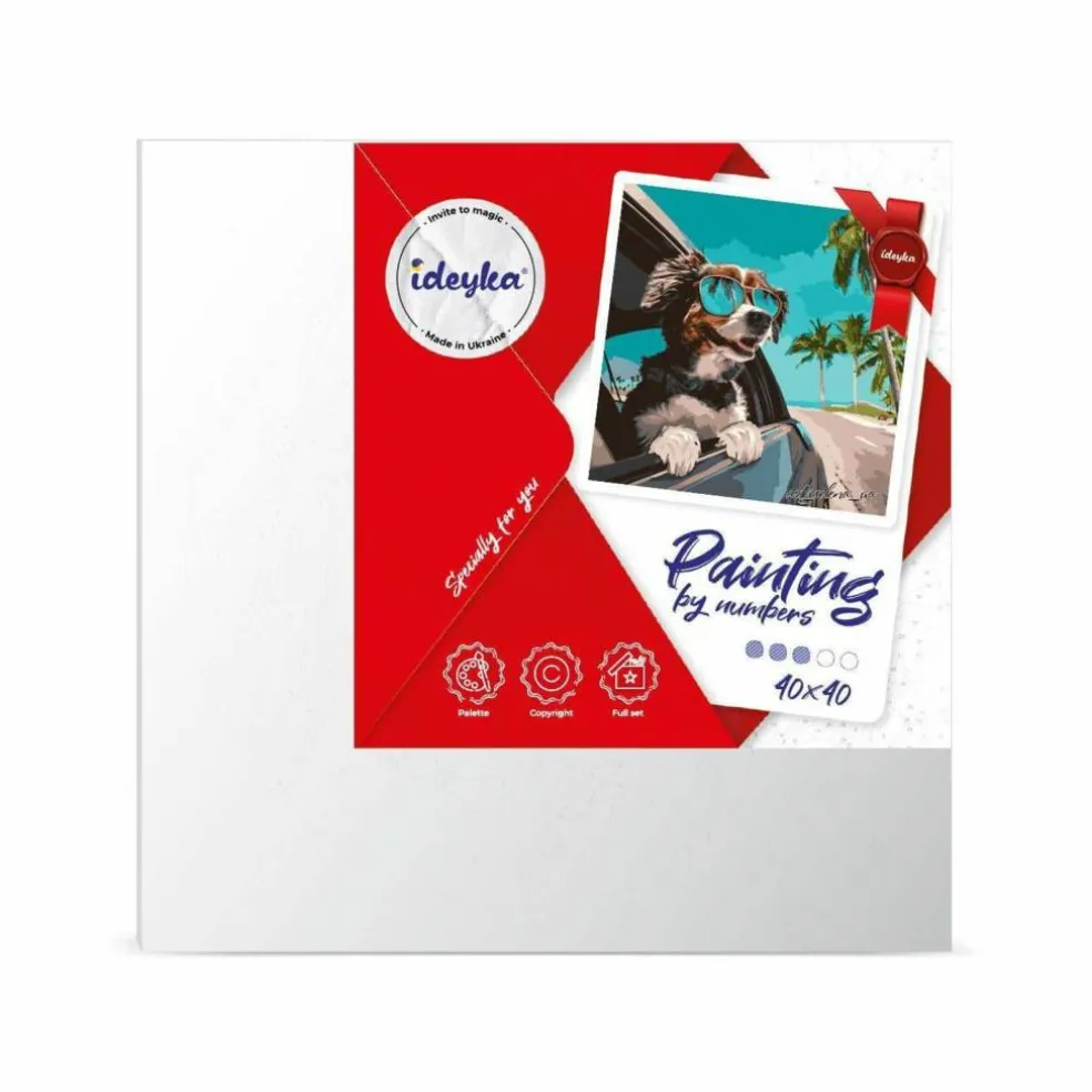 Ideyka Journey to the Ocean Painting by Numbers Kit