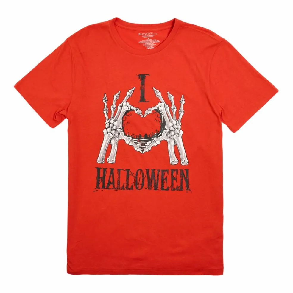 I Heart Halloween Adult T-Shirt