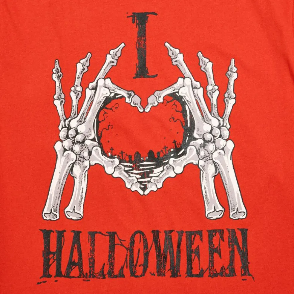 I Heart Halloween Adult T-Shirt