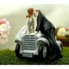 "I'll Love U 4 EVER" Car Wedding Cake Topper