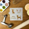 I Love My Chihuahua Cookie & Craft Stencil | CM019 by Designer Stencils | Cookie Decorating Tools |