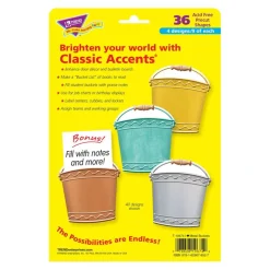 I ♥ Metal Buckets Classic Accents® Variety Pack, 36 Per Pack, 3 Packs
