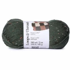 Impeccable™ Tweed Yarn by Loops & Threads®