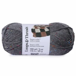 Impeccable™ Tweed Yarn by Loops & Threads®