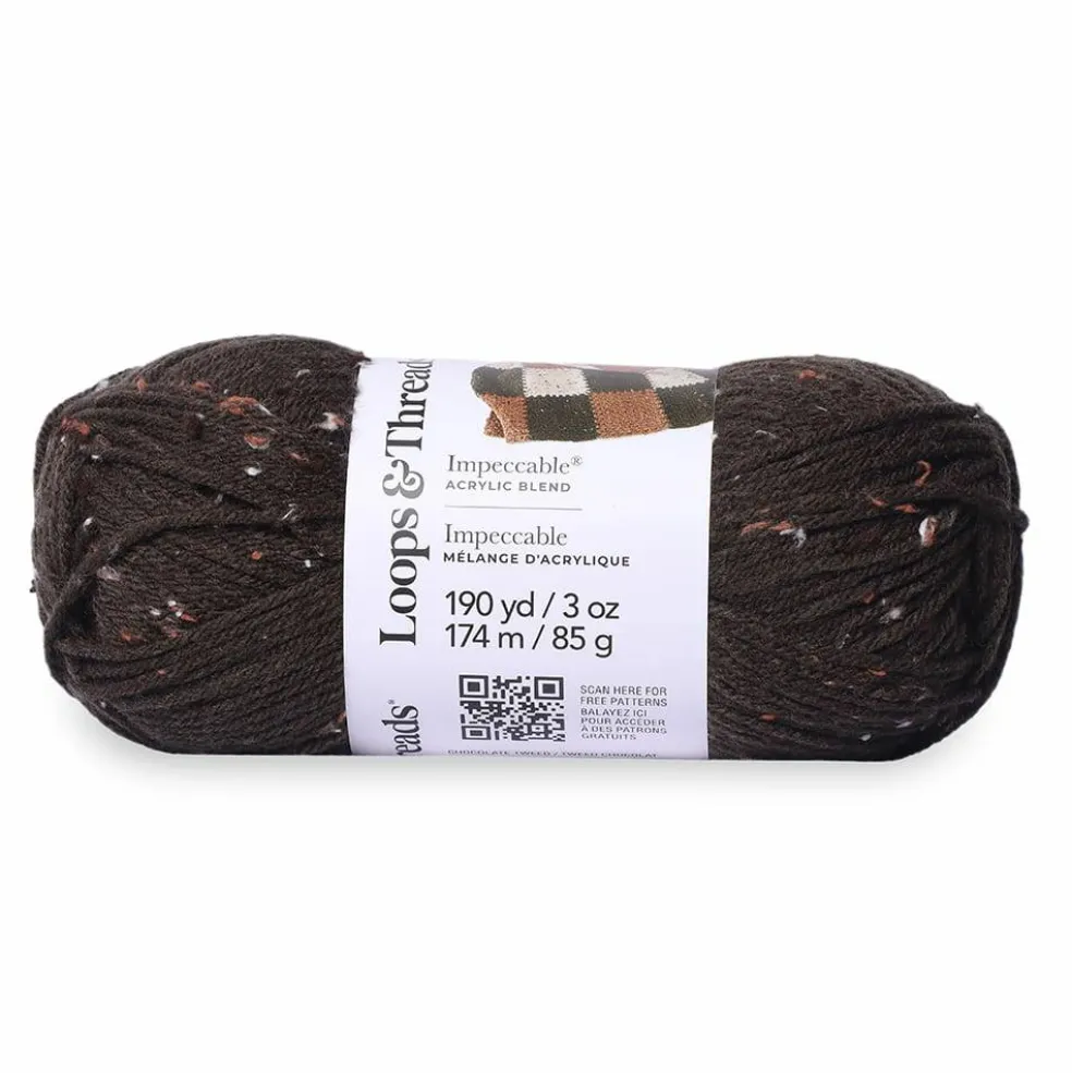 Impeccable™ Tweed Yarn by Loops & Threads®