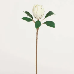 26in. Artificial King Protea Flower Stems - Set of 4