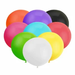 18 Inch Big Balloons Assorted Large Latex Balloons Giant Heavy Duty Balloons for Christmas Birthday Wedding Baby Shower Decorations