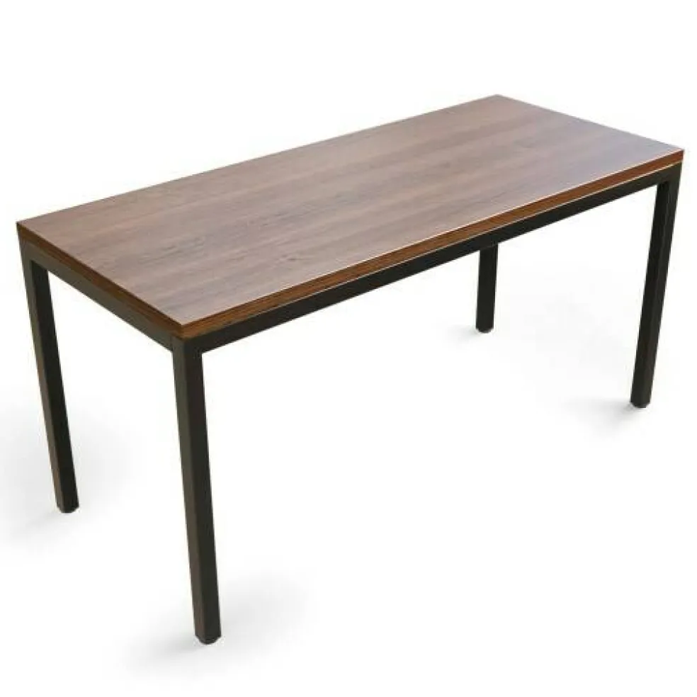 55 Inches Conference Table with Honeycomb Tabletop-Brown