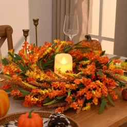 24 Inch Fall Wreaths for Front Door Outside