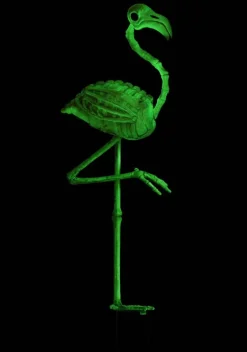 30-Inch Glow in the Dark Flamingo Skeleton