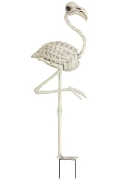 30-Inch Glow in the Dark Flamingo Skeleton