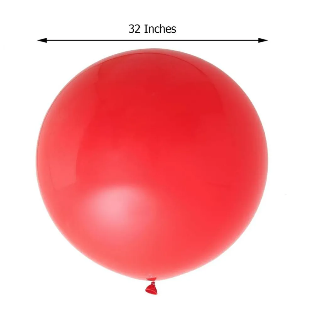 32-Inch Large Matte Latex Balloons